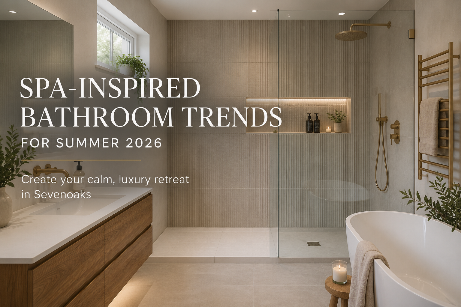 Spa-Inspired Bathroom Trends for Summer 2026 in Sevenoaks